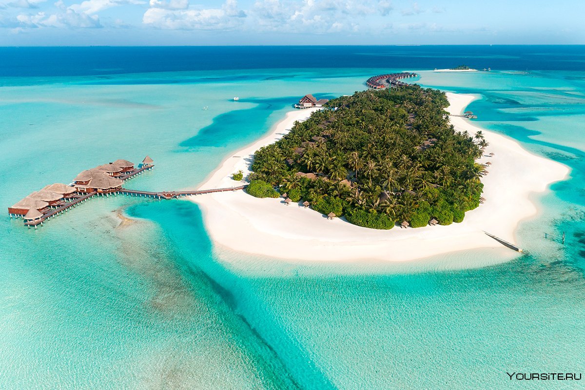 Остров Хитаду Мальдивы