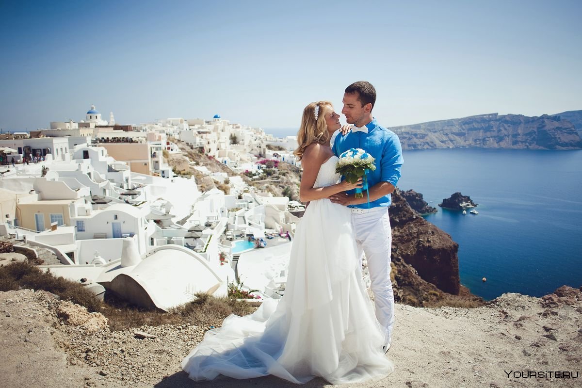 Греция Санторини свадебное путешествие