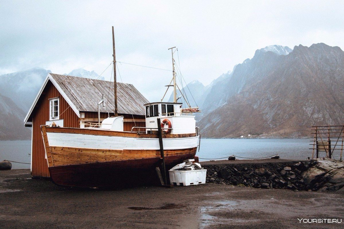 Яхтинг в Норвегии зимой