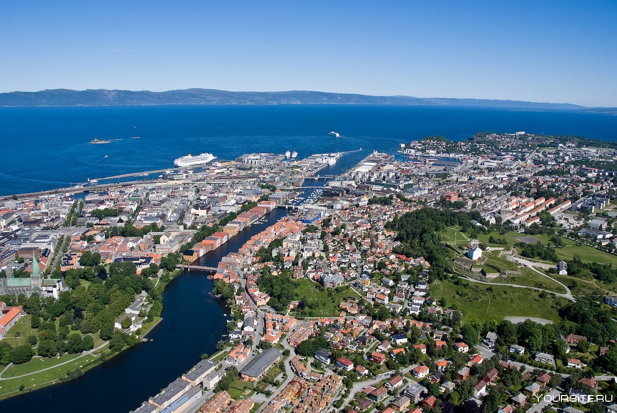 Трондхейм город в Норвегии