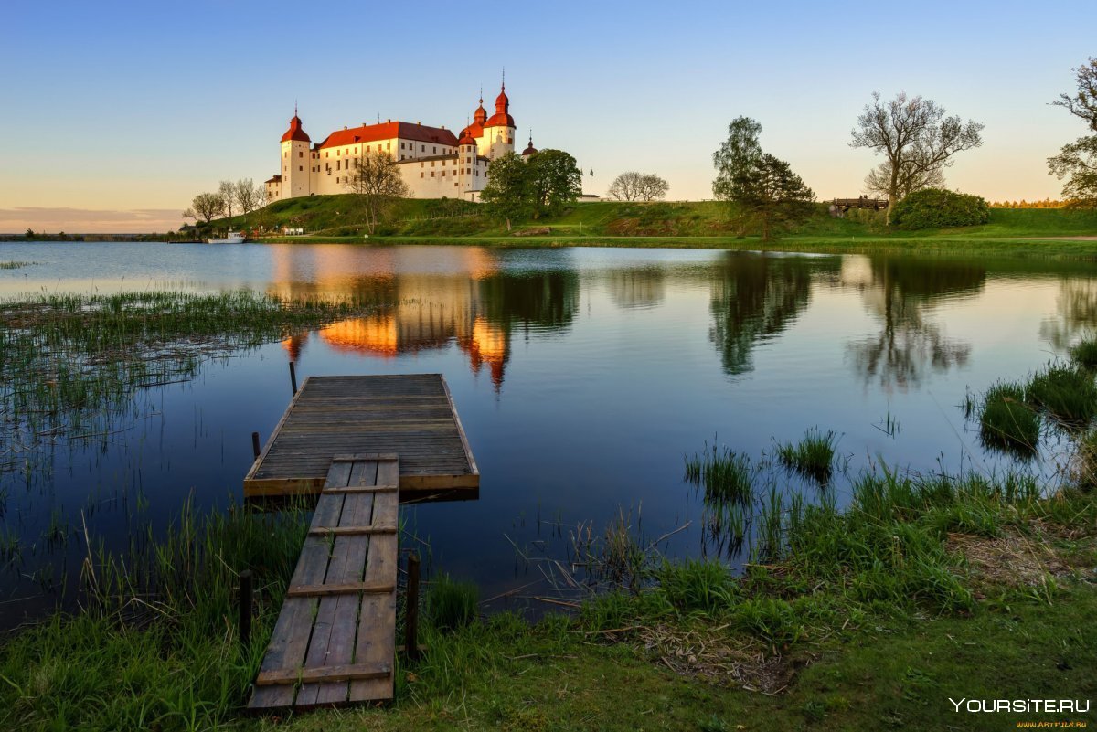 Лекке замок в Швеции