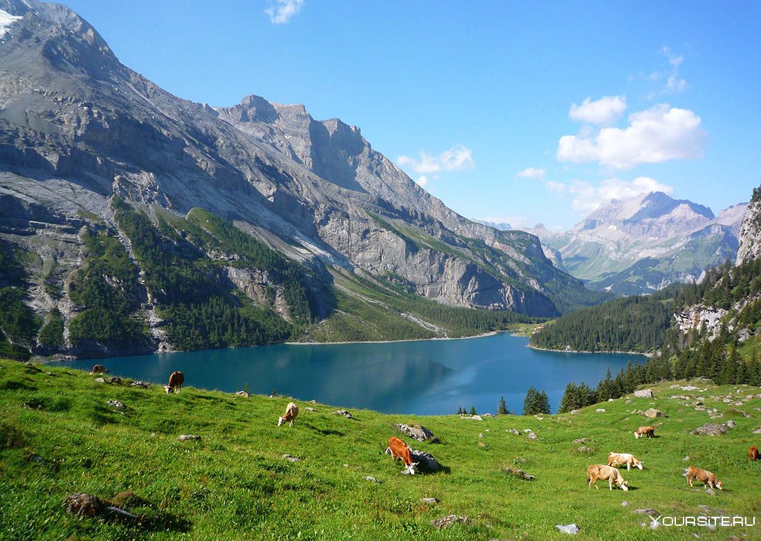 Швейцария озеро Ошинензее