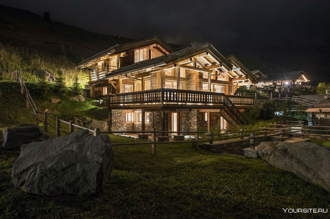 Дом Шале в Швейцарии