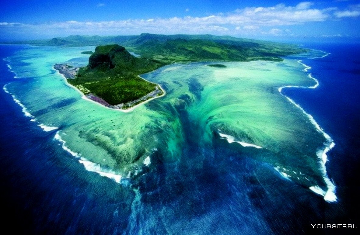 Маврикий подводный водопад экскурсия