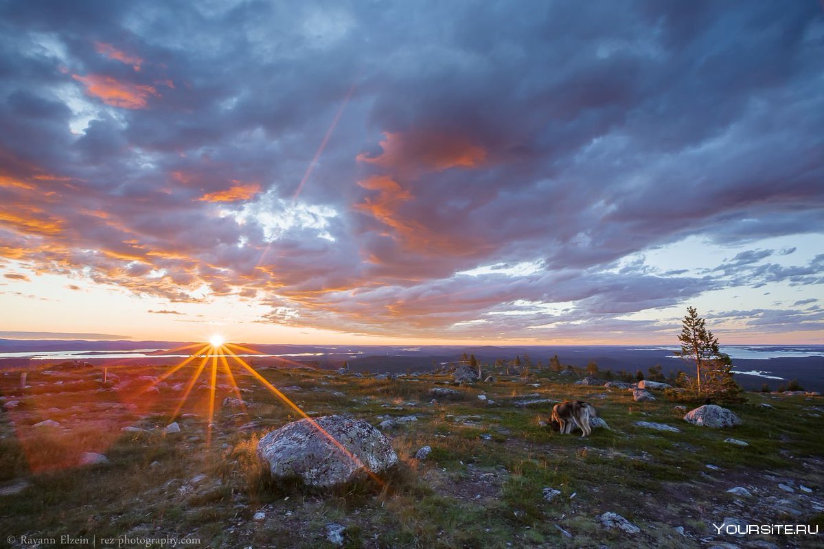 Земля полуночного солнца Финляндия