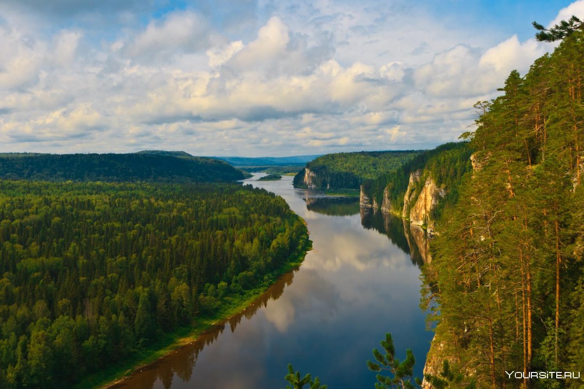 • Пермский край, река "Усьва", Россия