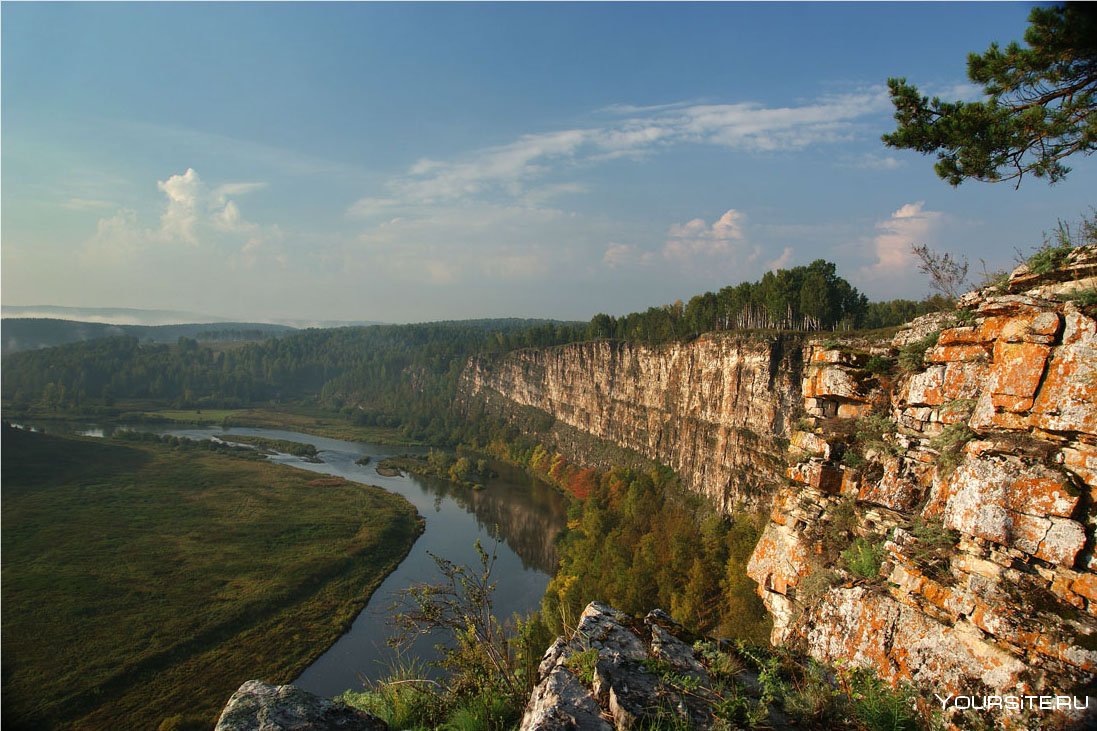 Река Юрюзань Урал