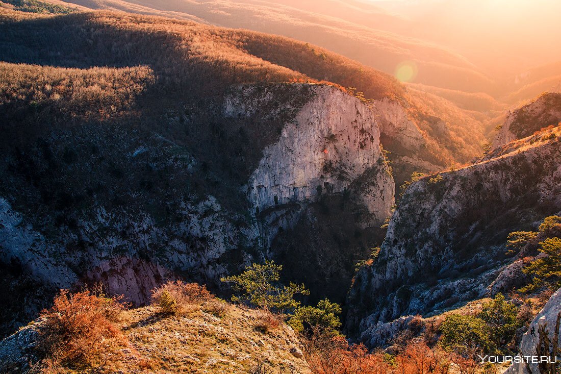 Сухореченский каньон Крым