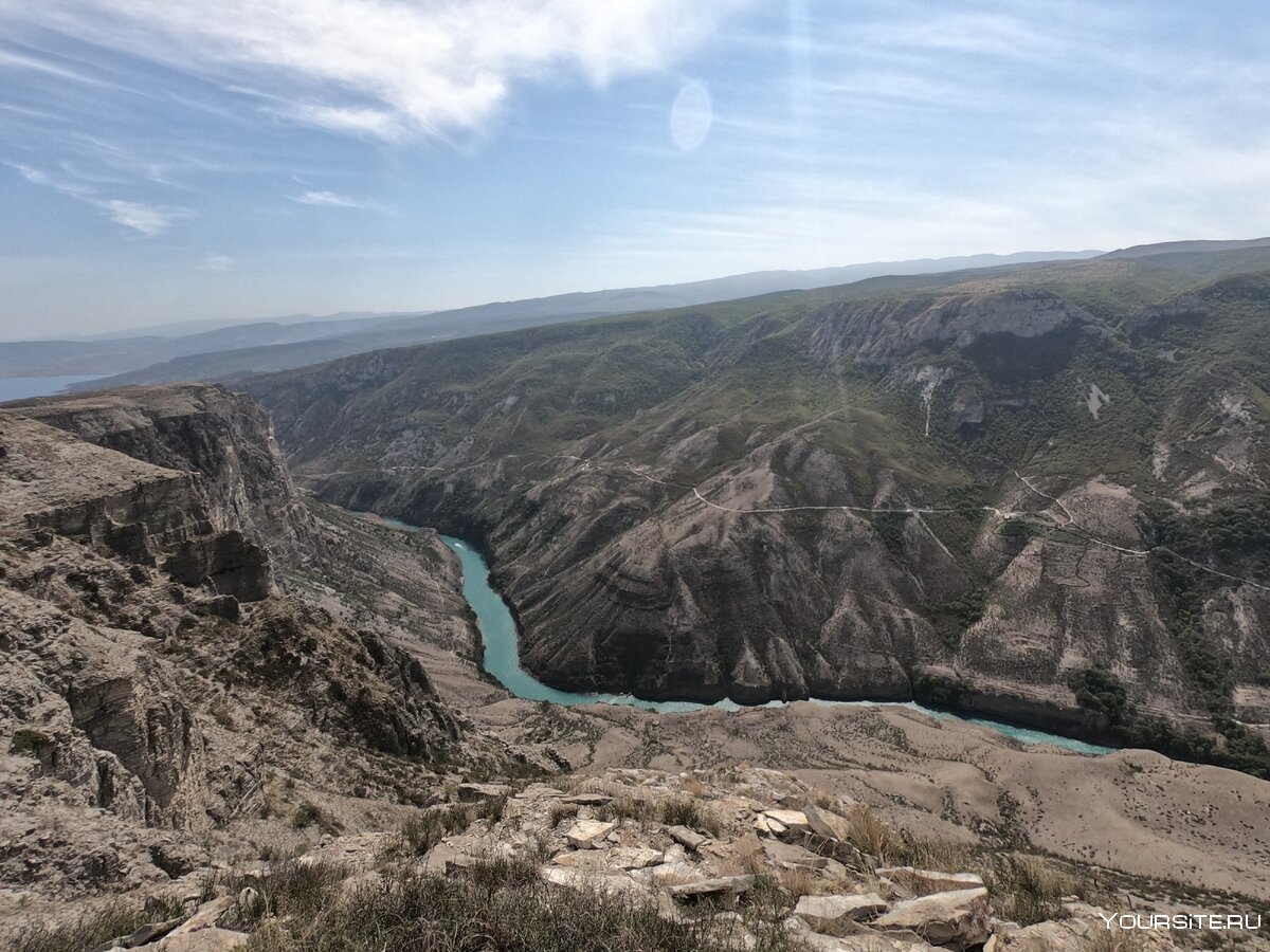 Дагестан каньон Сулакский каньон