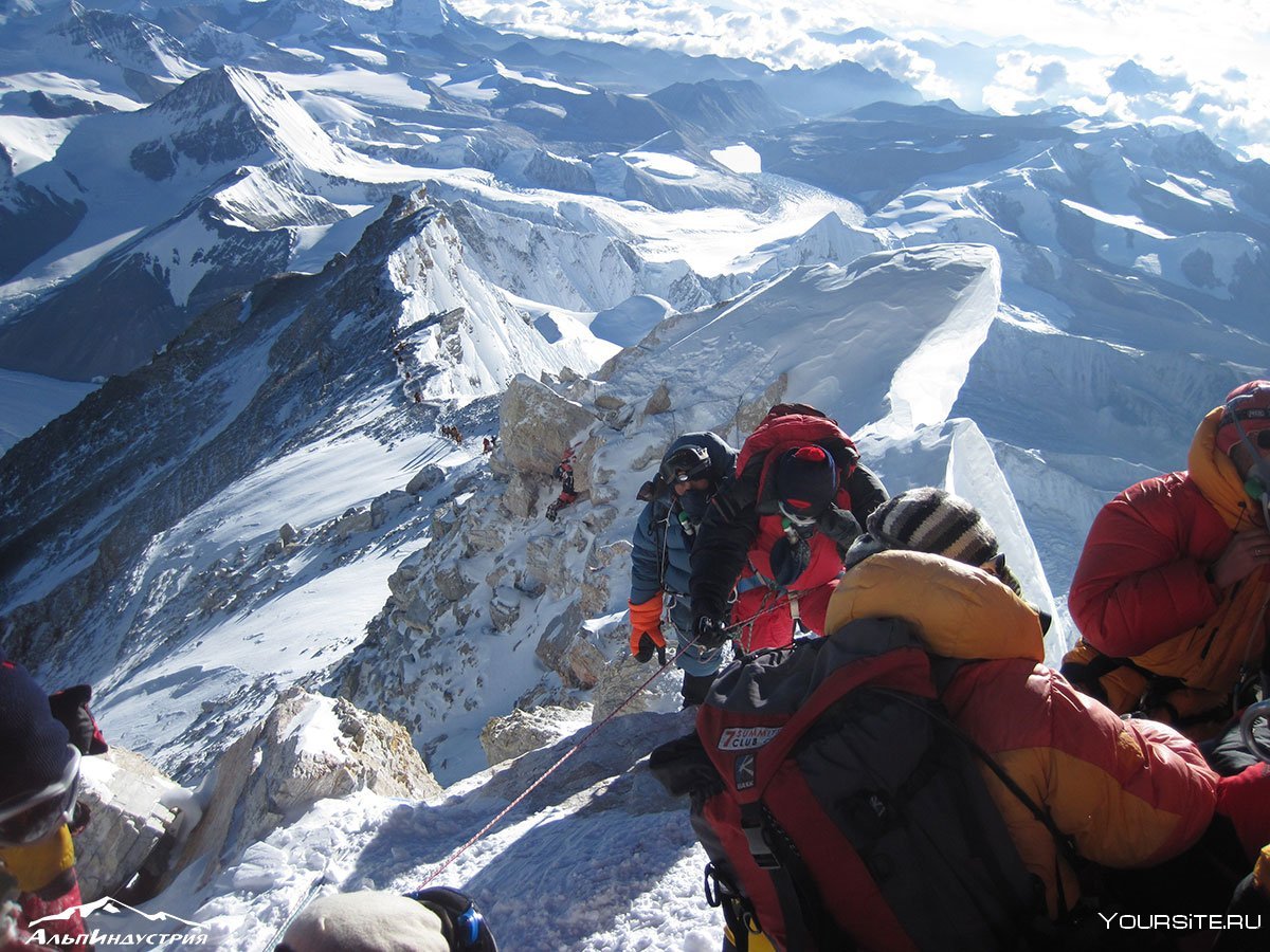 Катманду канатная дорога вид на Эверест