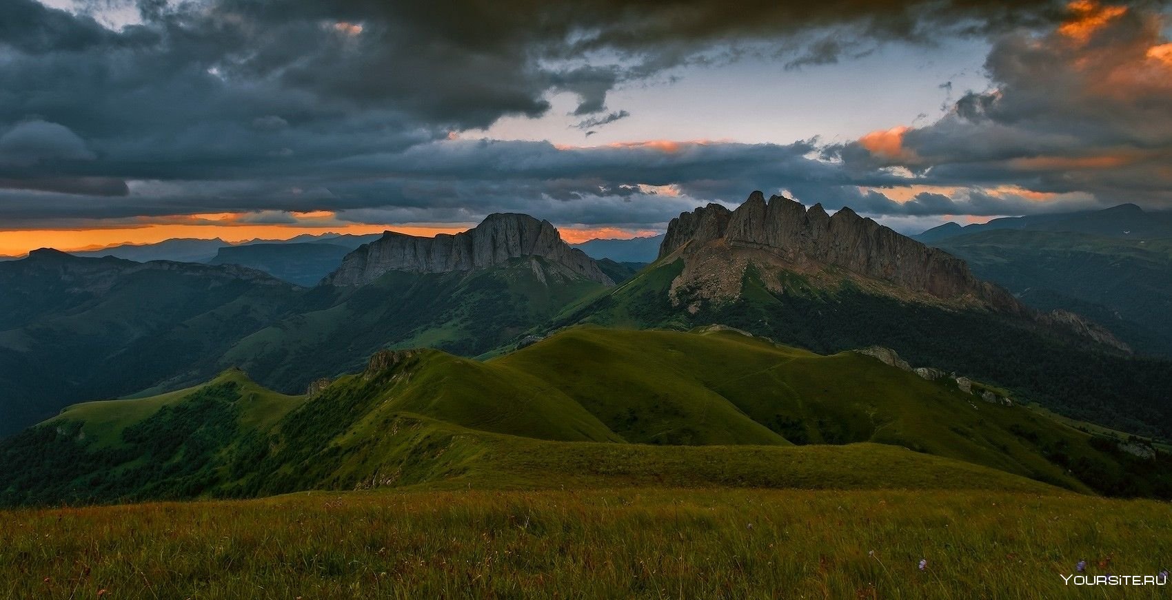 Чертовы ворота Кавказ горы