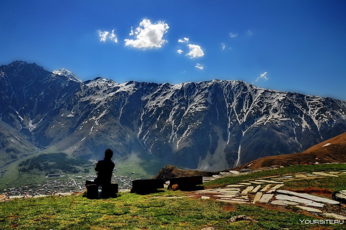 Гора Казбеги в Грузии