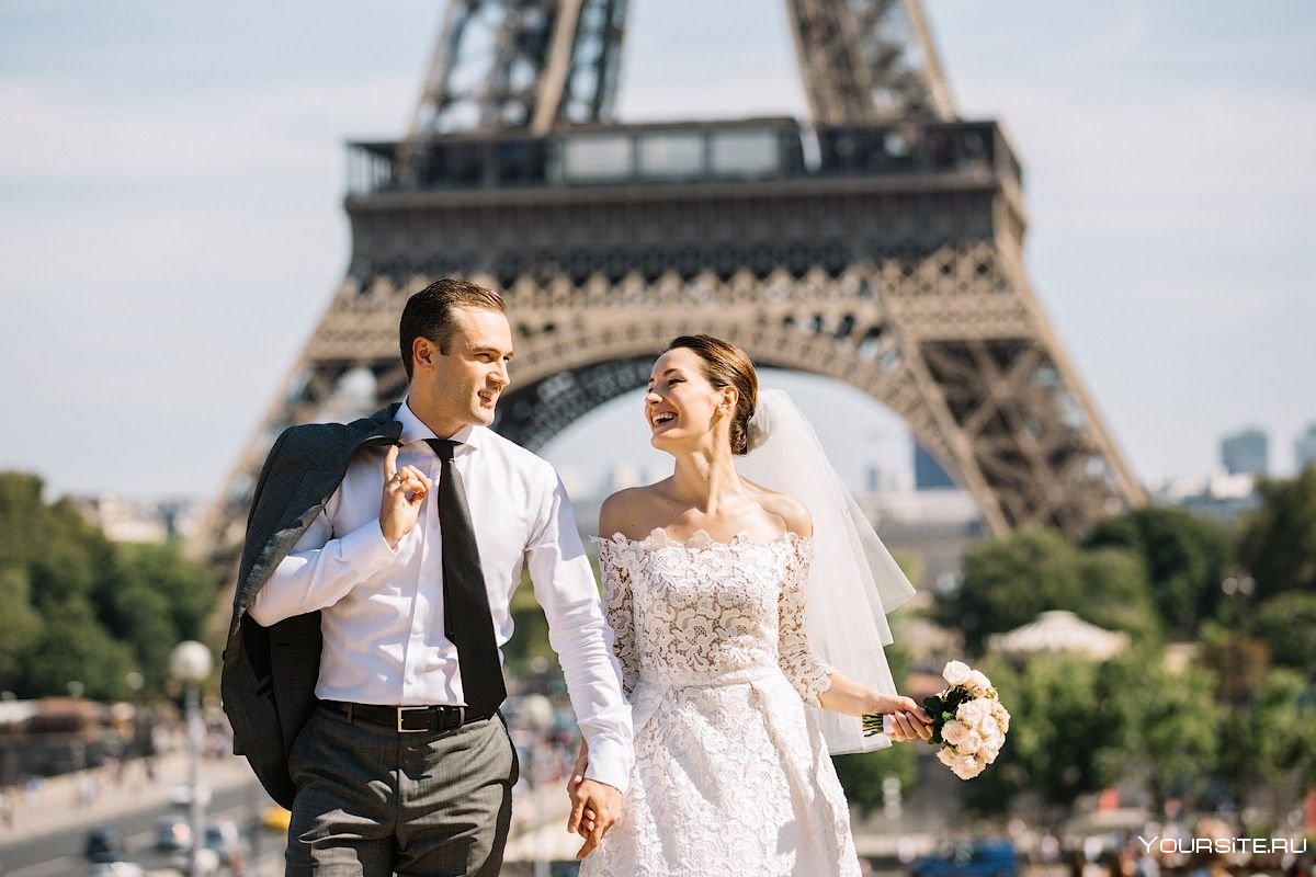 Свадебная церемония в Париже