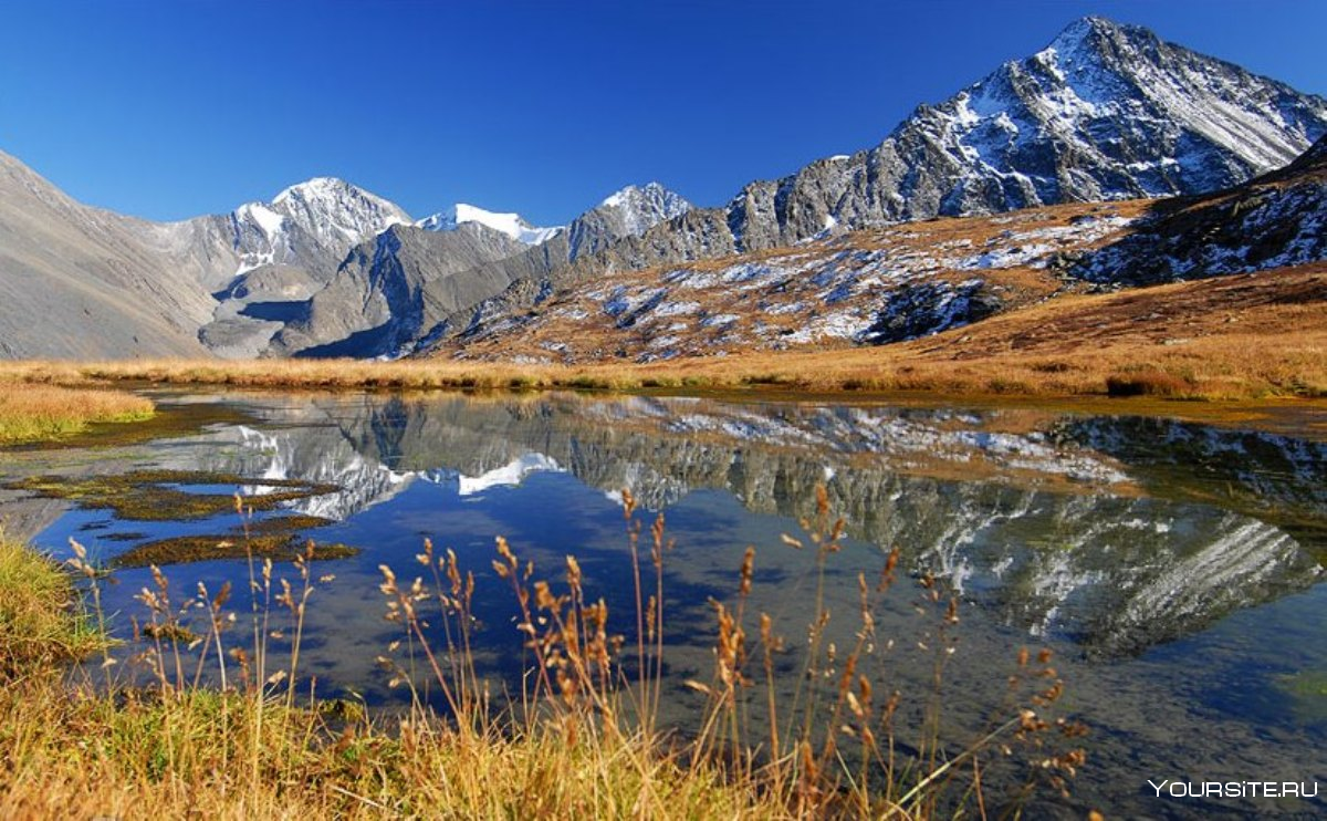 Долина семи озёр, горный Алтай. Ноябрь 2020