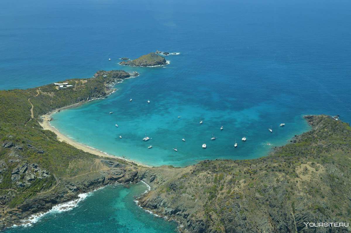 Остров Святого Бартоломея Карибские острова