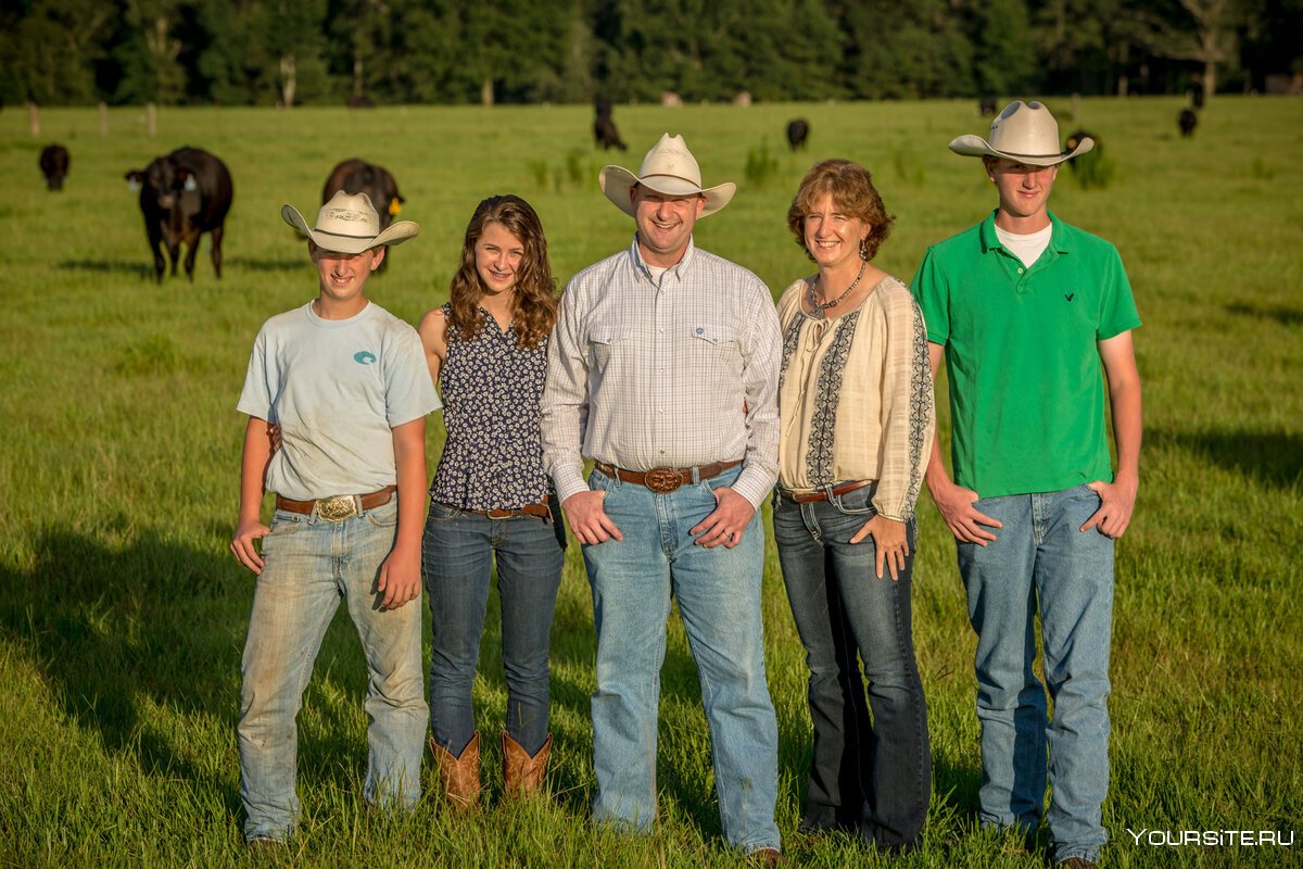 Сериал Техас ферма семья
