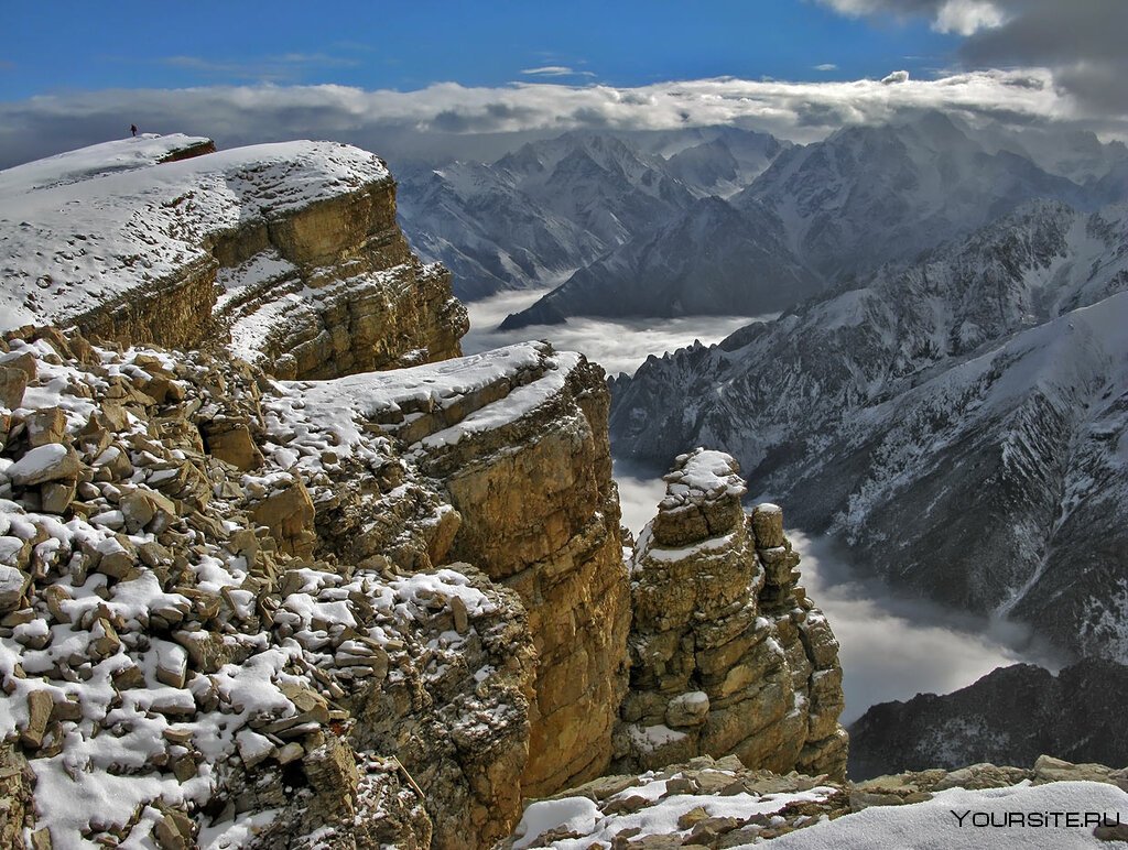 Гора Казбек и столовая гора