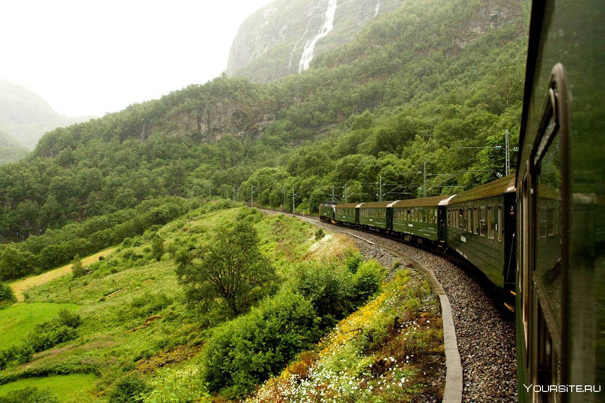 Бергенская железная дорога Норвегия
