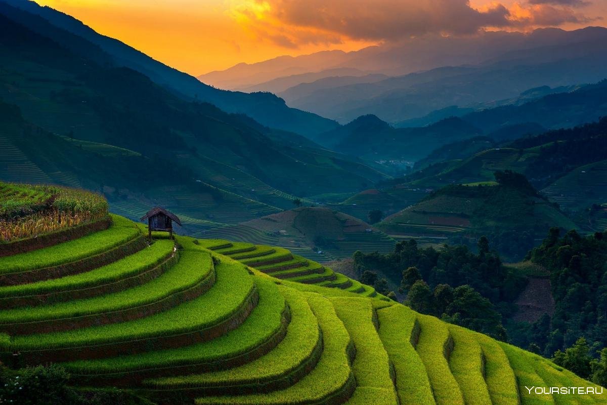 Пейзажи вьетнама