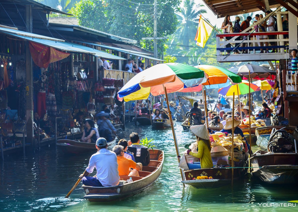 Плавучий рынок Талин Чанг