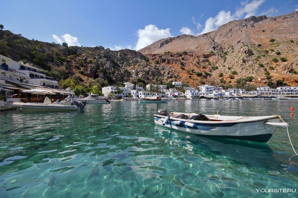 Крит Греция лодка