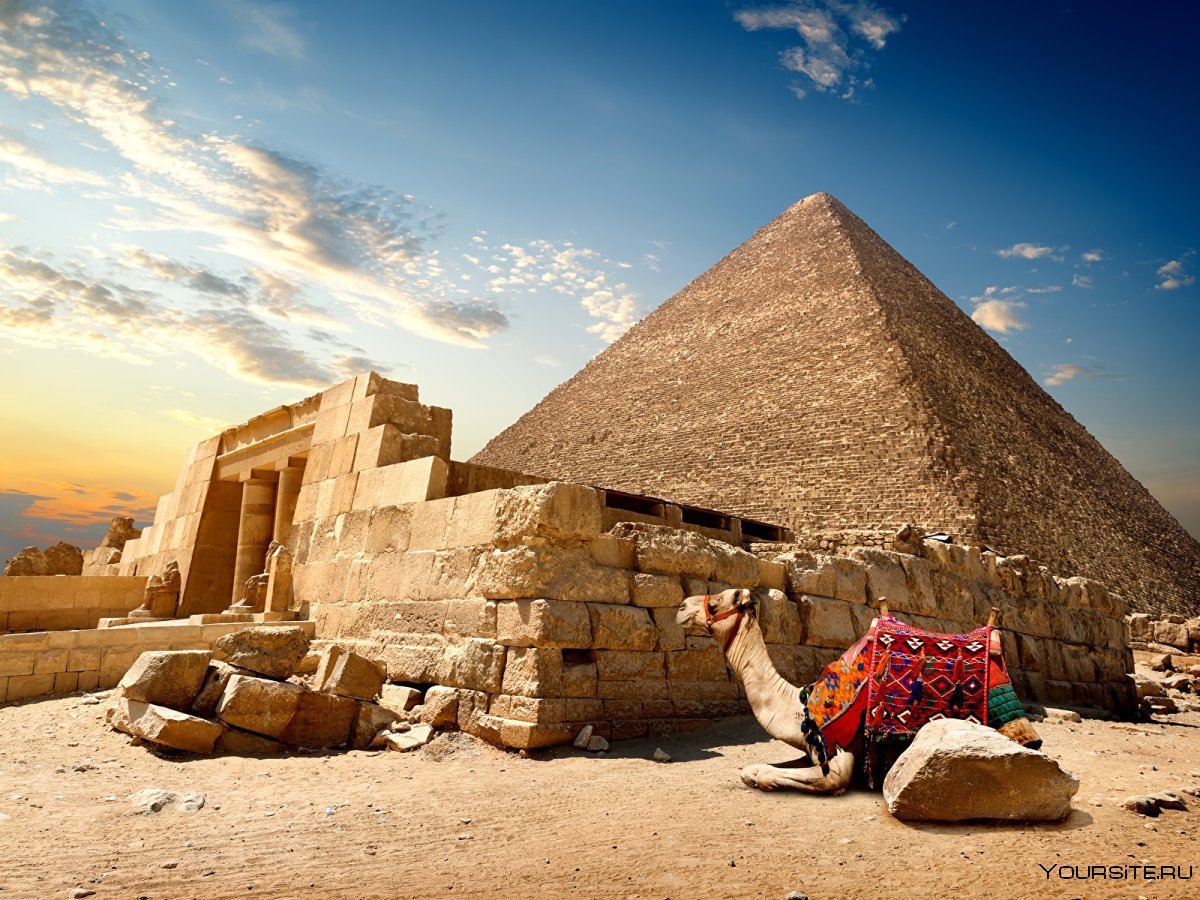 Пирамиды Хеопса селфи
