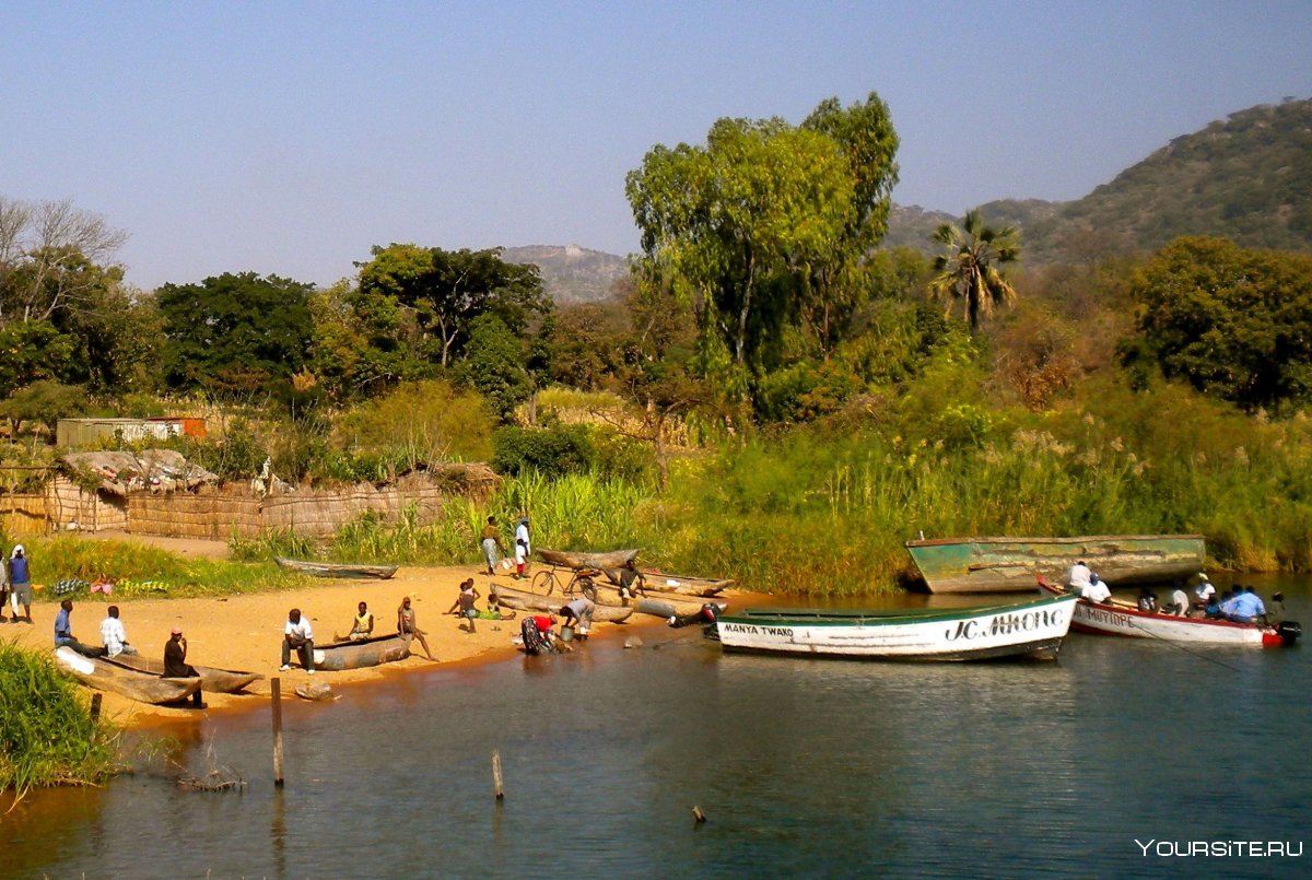 Озеро Ньяса в Африке