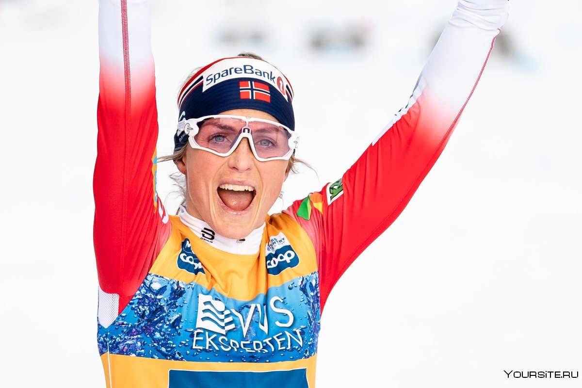 Норвежская биатлонистка Тереза Йохауг