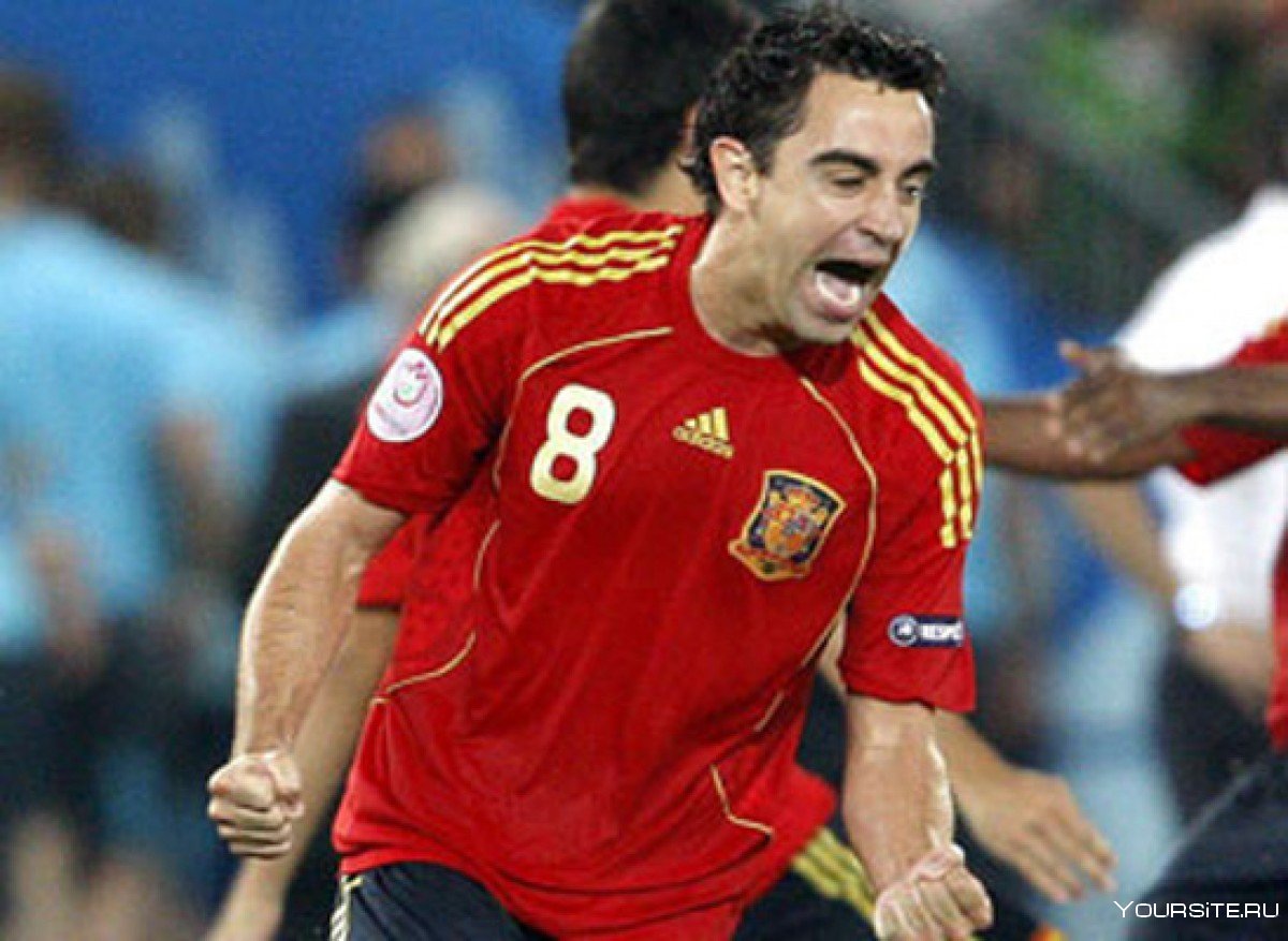 Хави испанский футболист в молодости