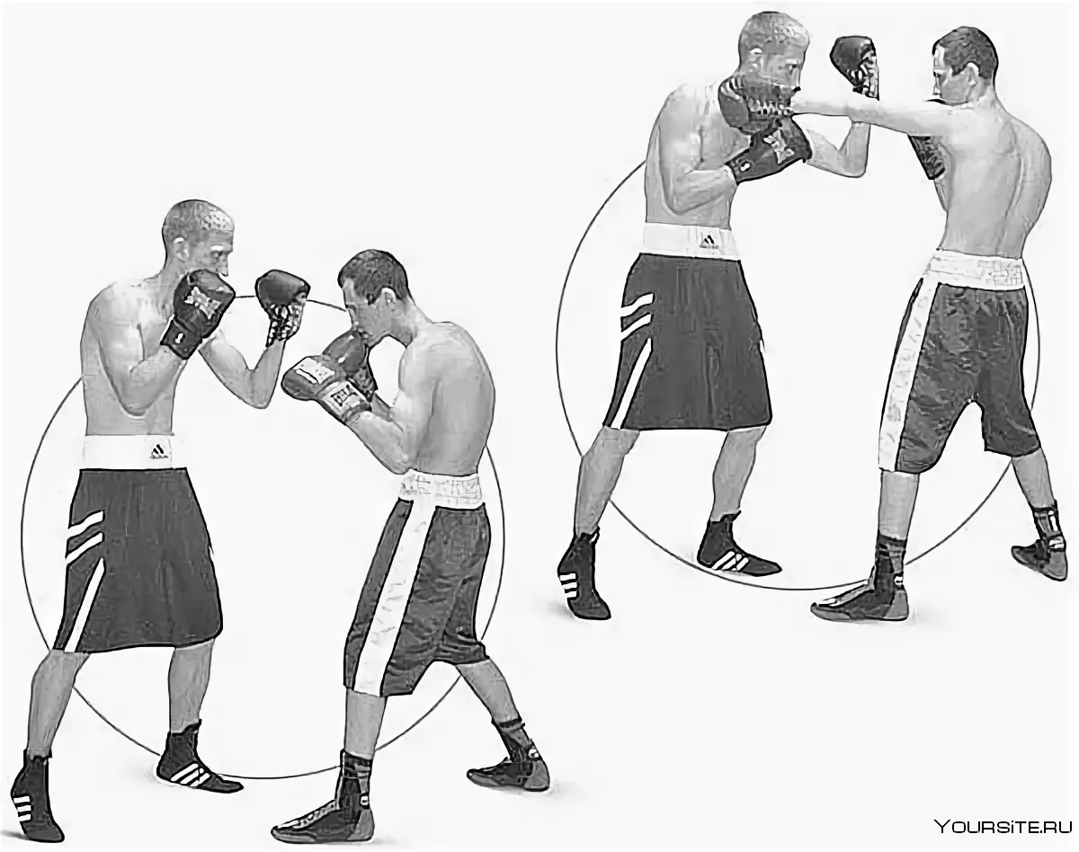 Техника бокового удара в боксе