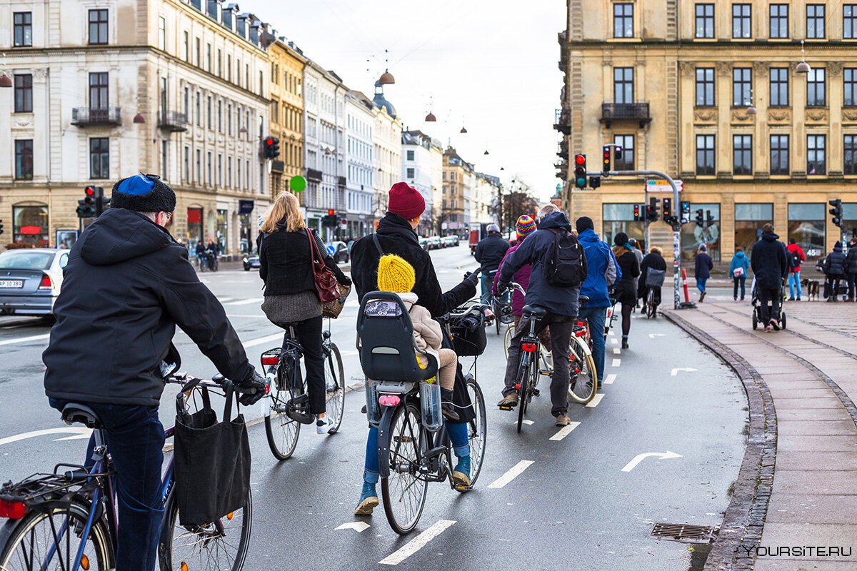 Копенгаген велосипедная столица