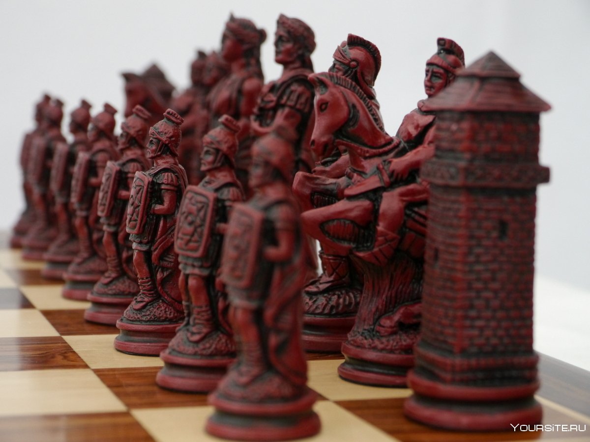 Военные шахматные фигуры
