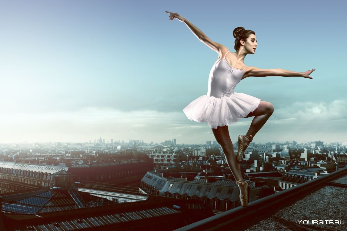 Балерина на крыше