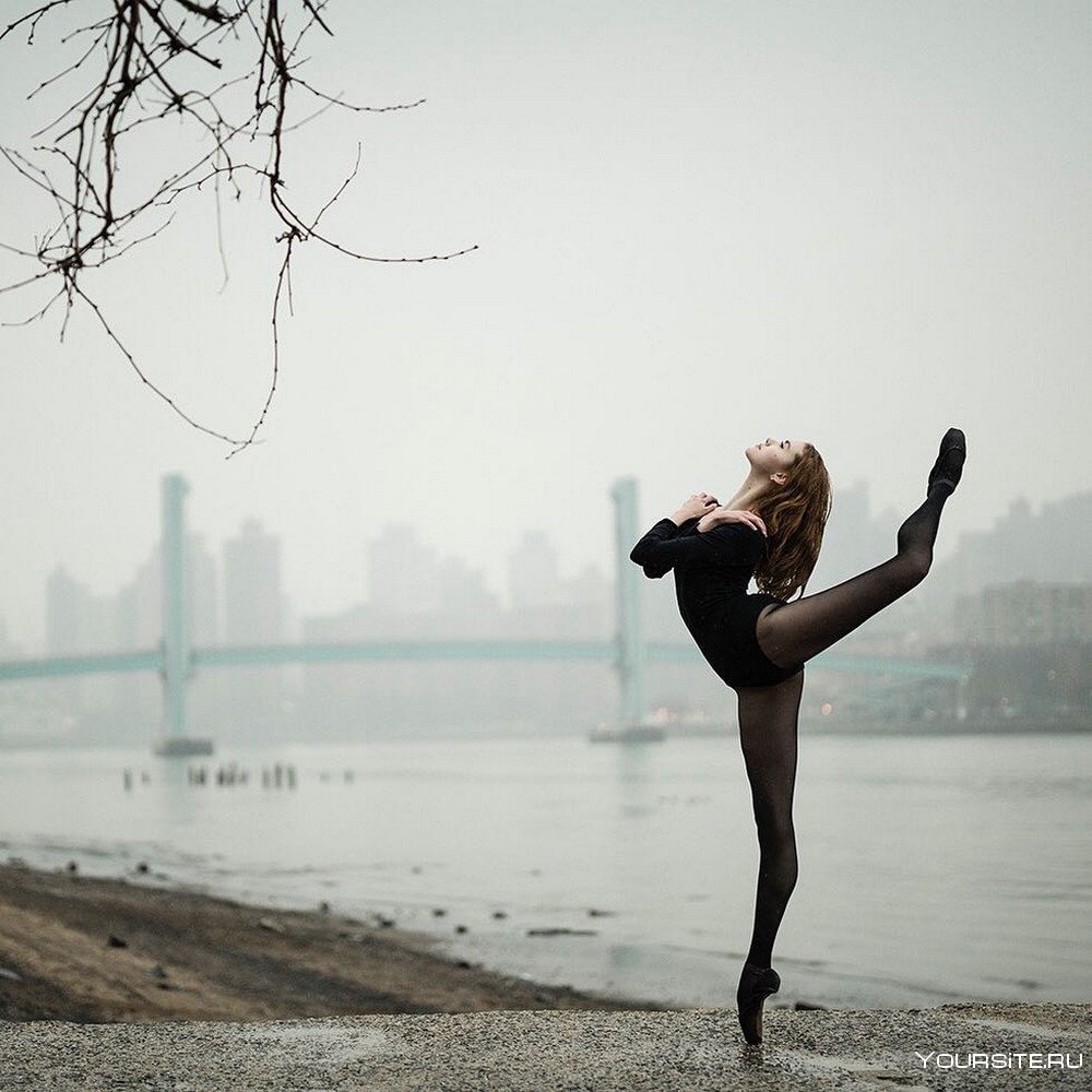 Дэйн Шитаги фотопроект балерина