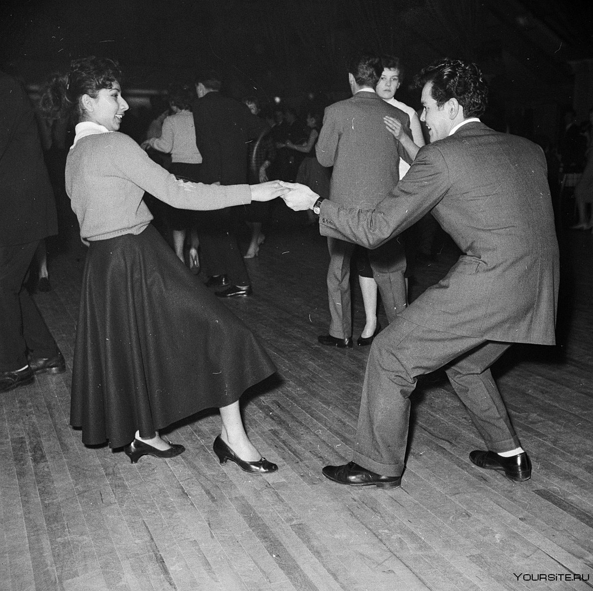 Танцы в 50-е годы