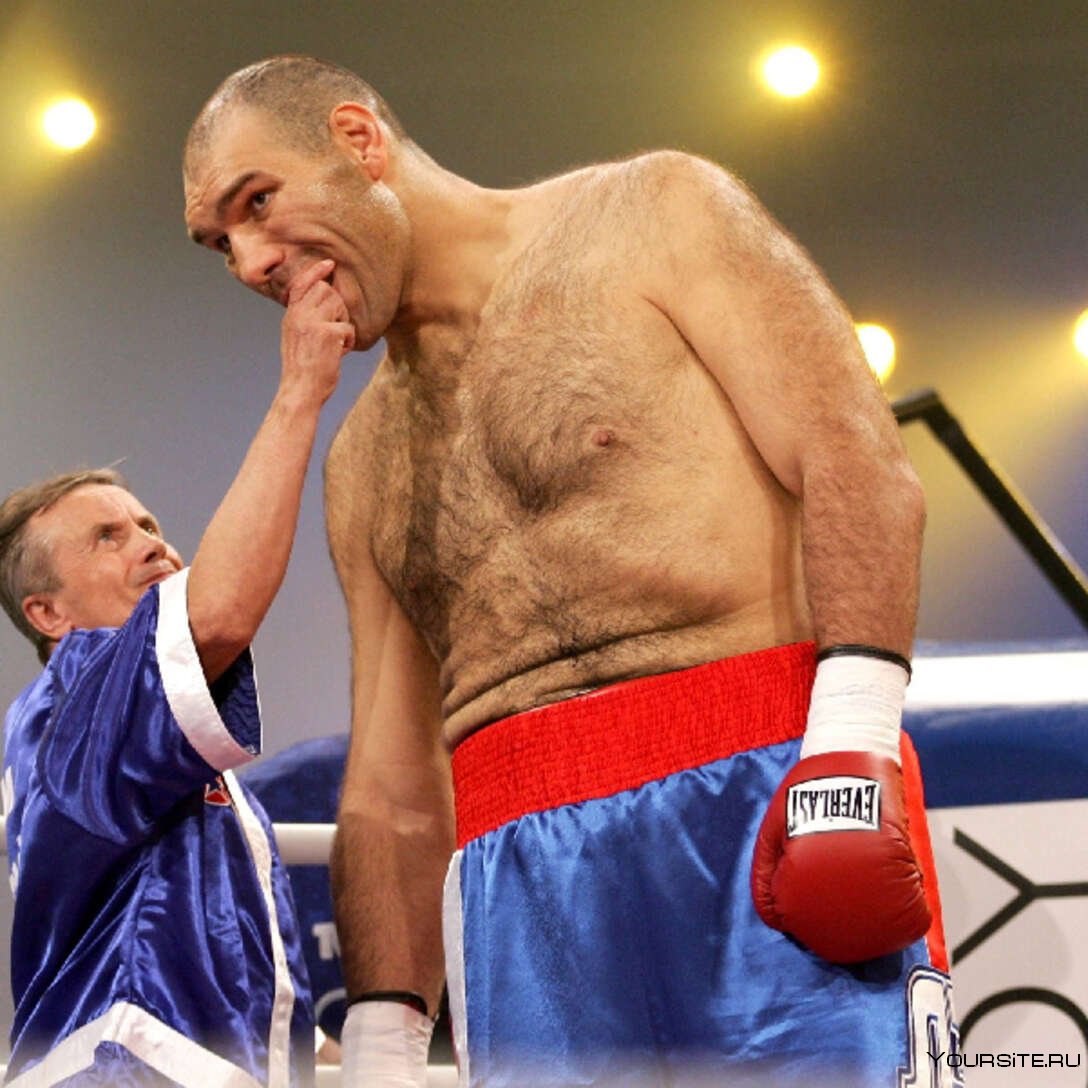 Николай Валуев на ринге