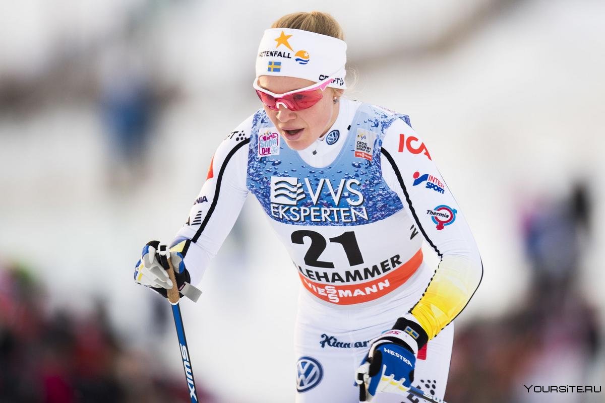 Шведская лыжница юнна Сундлинг