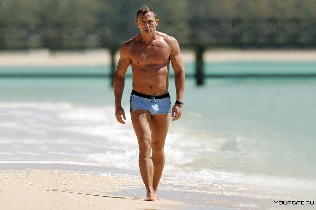 Дэниел Крейг Телосложение