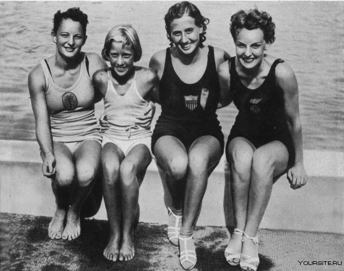 Женщины пловчихи СССР