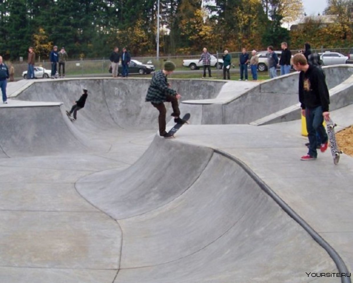 Скейт парк в Твери на Пролетарке