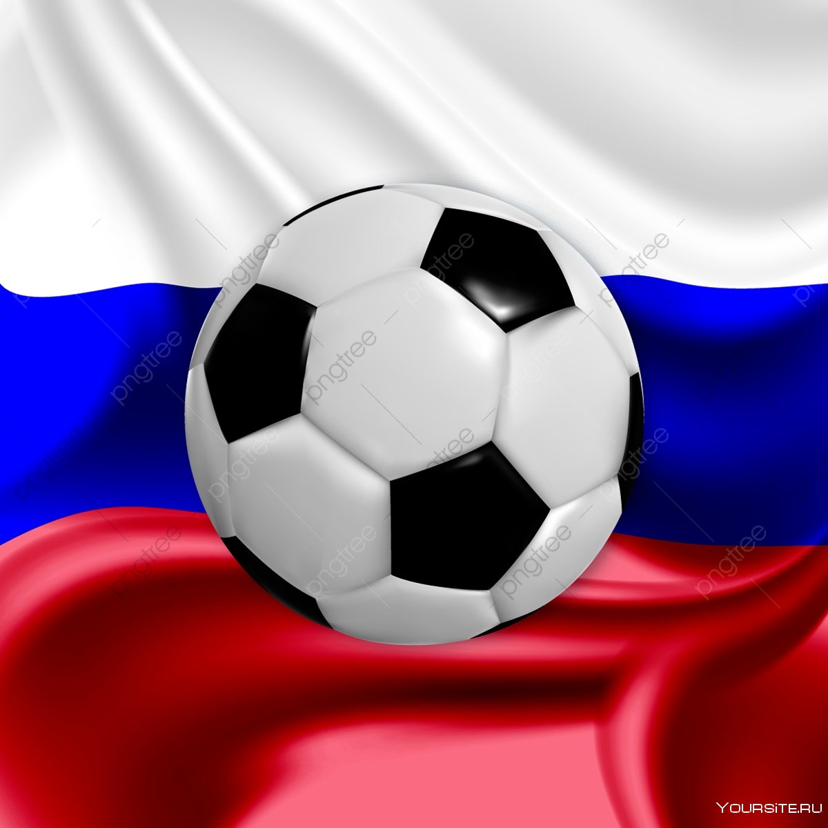 Флаг сборной России по футболу