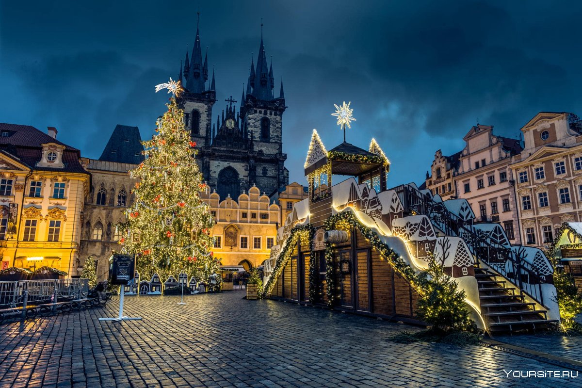 Прага чехия зимой