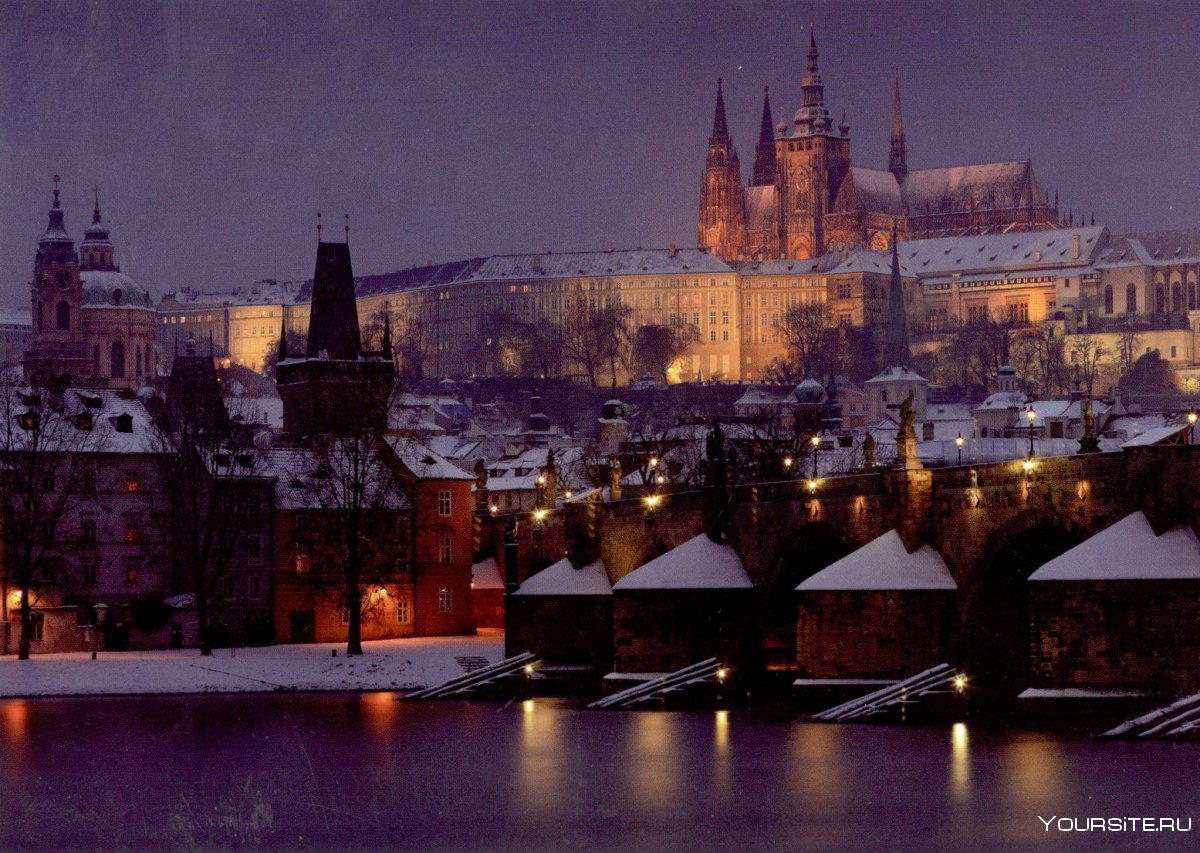 Чехия зимой