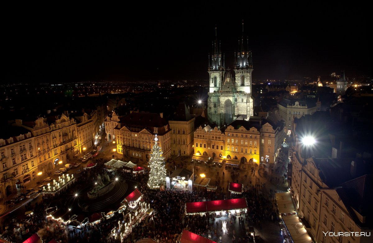 Прага зима отель