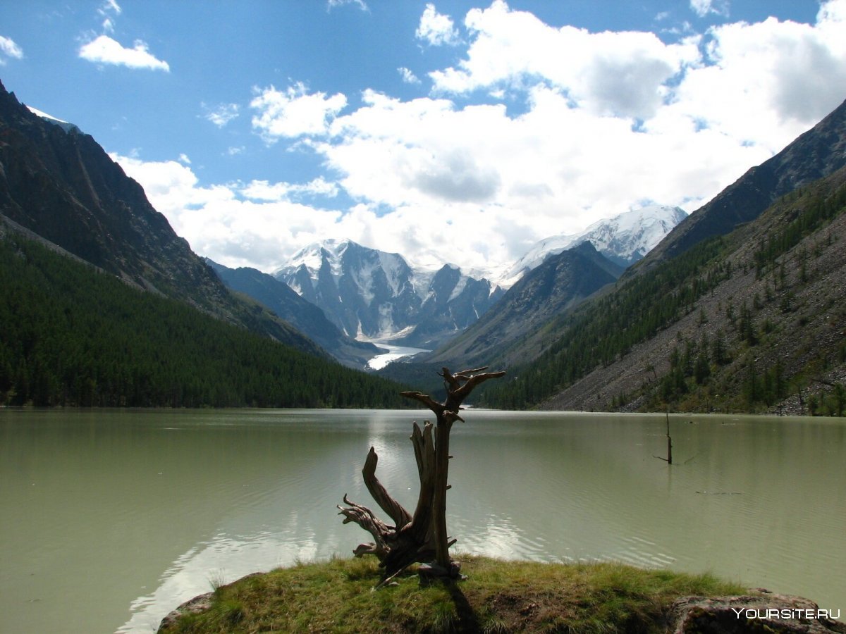 Кучерлинское озеро водопад