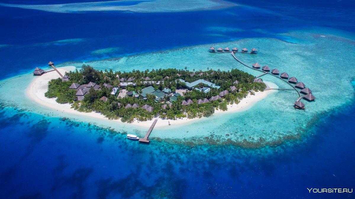 Путешествия Мальдивы пляж