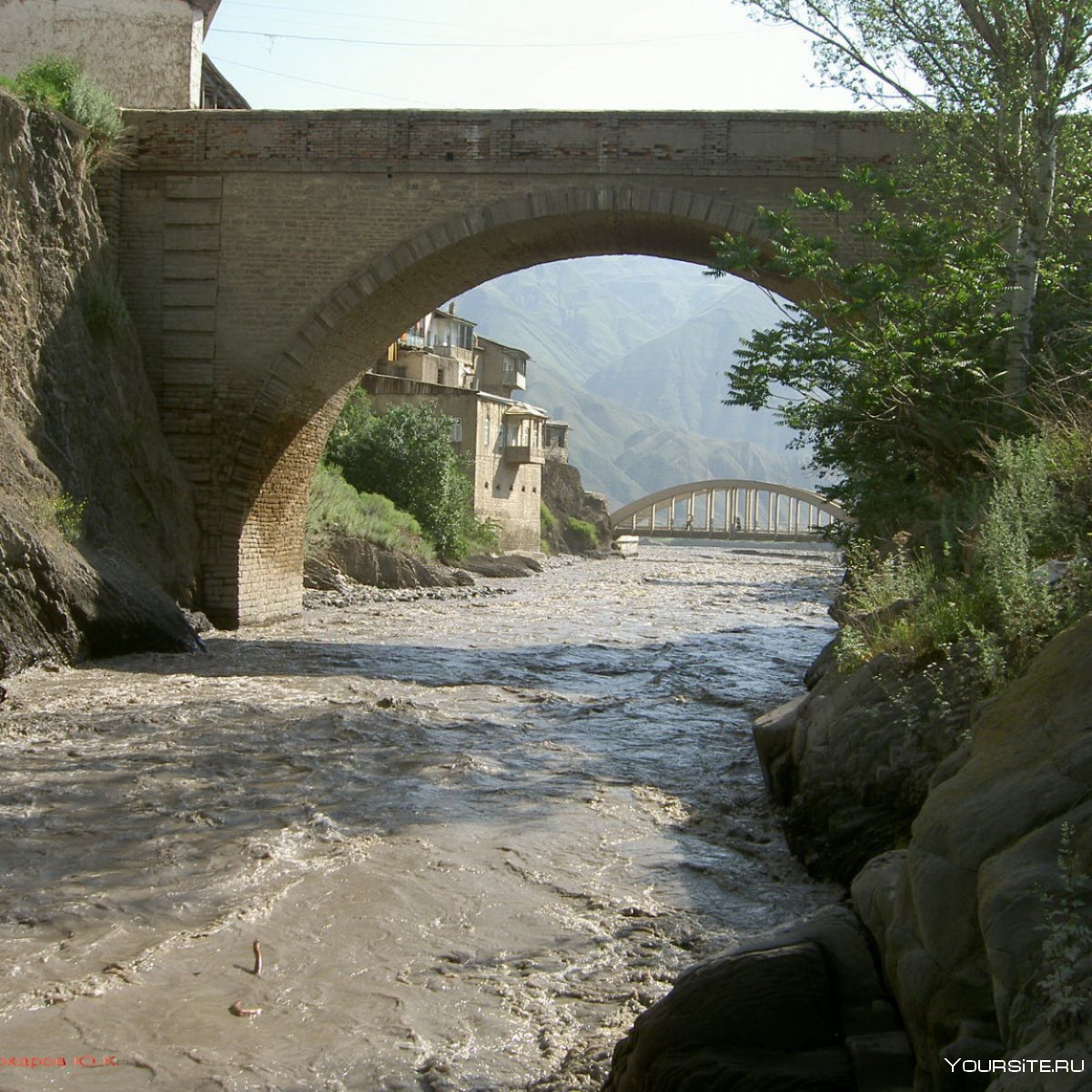 Итальянский мост в с.Ахты