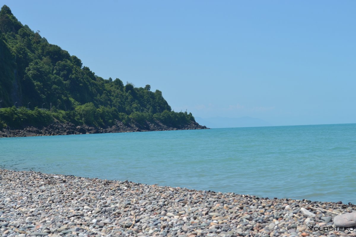 Пляж Квариати в Грузии