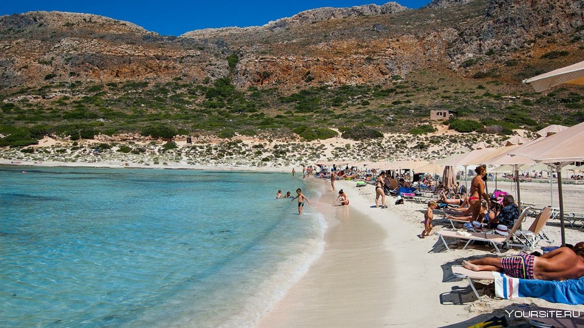 Пляж лиакури Крит