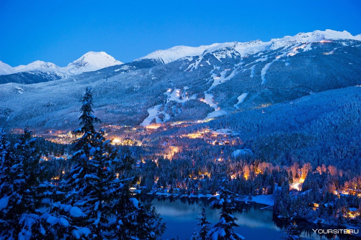 Whistler Blackcomb горнолыжный курорт